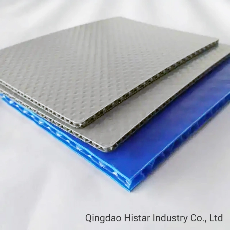 Plastic Corrugated Hollow Panel Construction Honeycomb Sheet Honeycomb Sandwich Core Board PP Polypropylene Honeycomb PP Corrugated Board and Honeycomb Panel