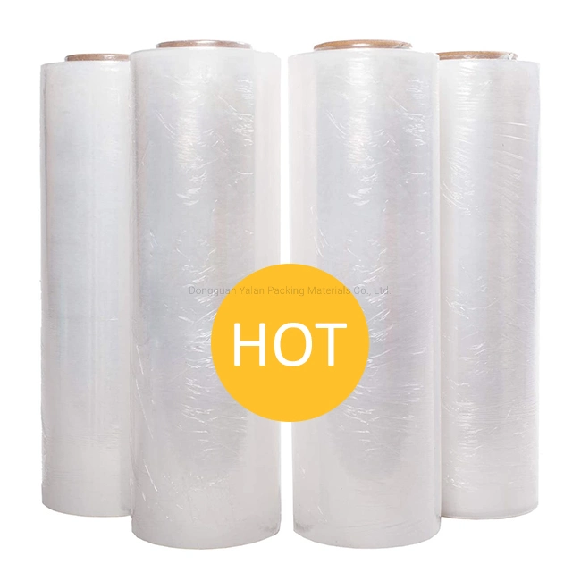 Factory Price Transparent Manufacturer of Stretch Film Environmental Clear Plastic Shrink Wrap Biodegradable Stretch Film 500mm