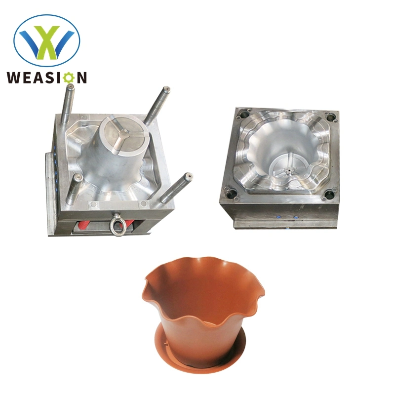 Customized High quality/High cost performance P20 Plastic Injection Flowerpot Mould