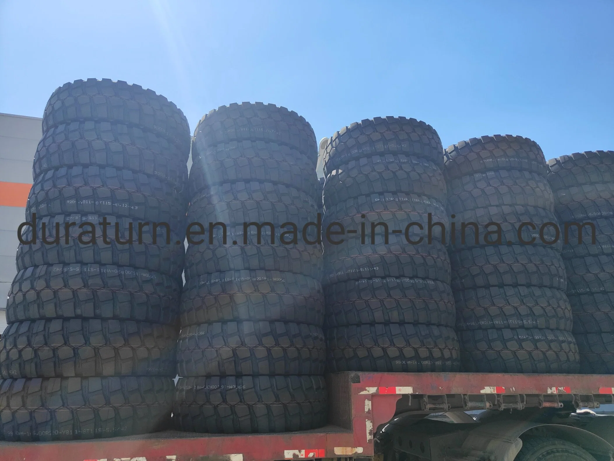 Pneu de camion à usage spécial 395/85r20 marque Duraturn 395/85/20