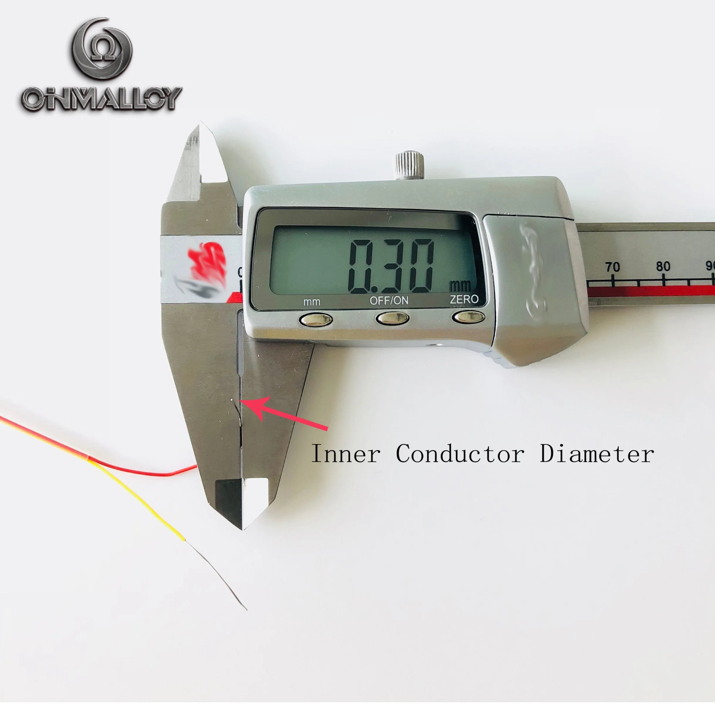 Ultra Thin Flexible Wire Type K Thermocouple Cable Insulated AWG 29 PVC Coated Thin Wire