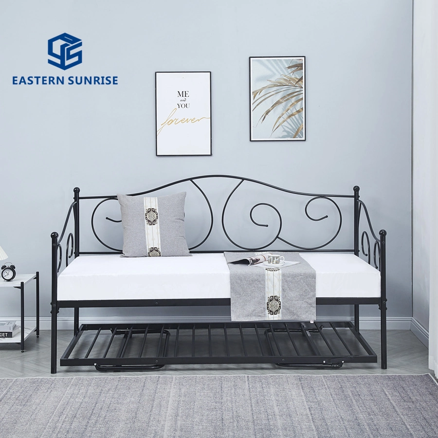 Новый дизайн экономической диван-кровать, Metal Day Bed для спальни, Общежитие