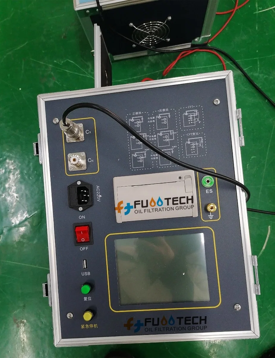 Perte de capacité et Tan-Delta automatique testeur Testeur de transformateur automatique Tan Delta Ftd série