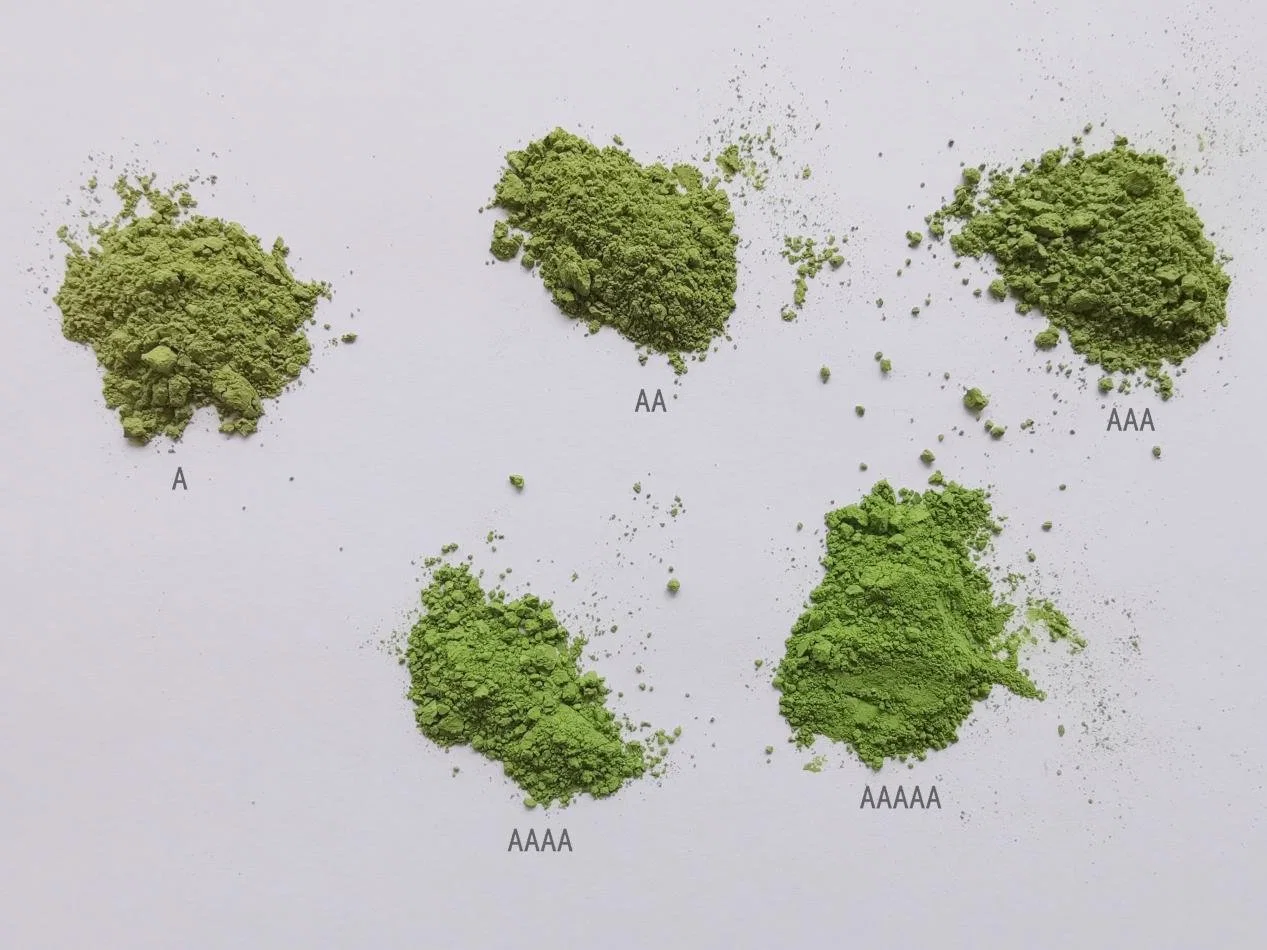 Напряжение питания на заводе a--5 сорт органических Matcha порошок