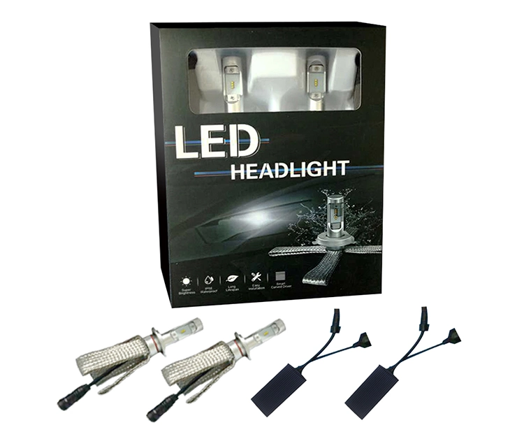 Auto Lighting System H4 LED Bulb 360 Degree Folding Copper Belts LED Head Lamp