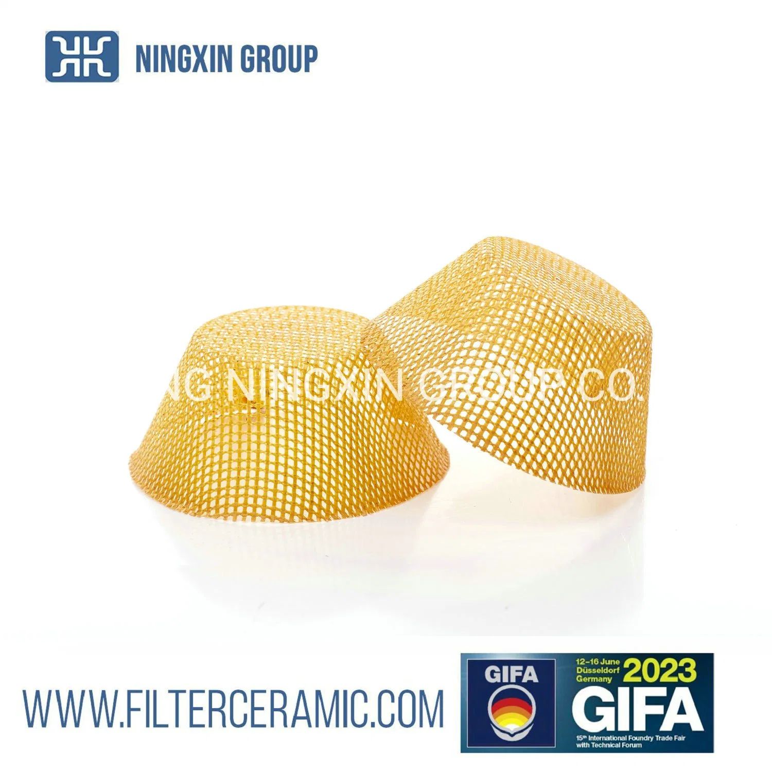 Fiberglass Fabric Mesh Filter Refractory Cloth Filter for Big Casting Riser or Gating Removal