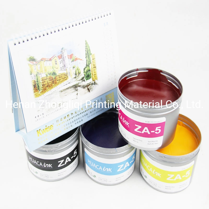 Zhongliqi Art Paper Pigment Ink Sheet Fed Offset Ink