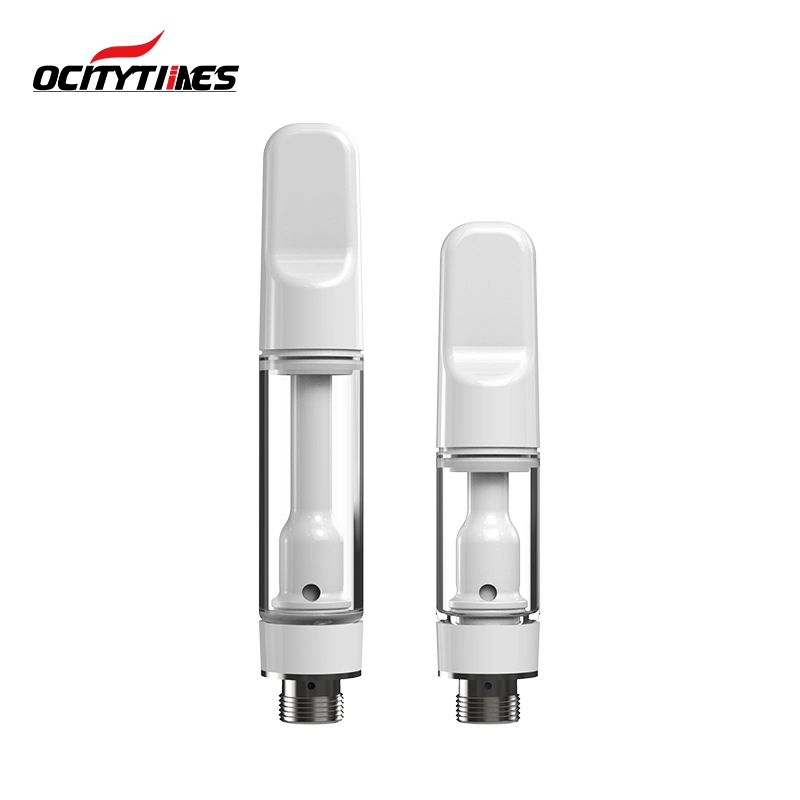 Ocitytimes Ceramic Core 0.5ml 1.0ml Vaporizer Cartridge with 4*2.0mm Intake Hole Size