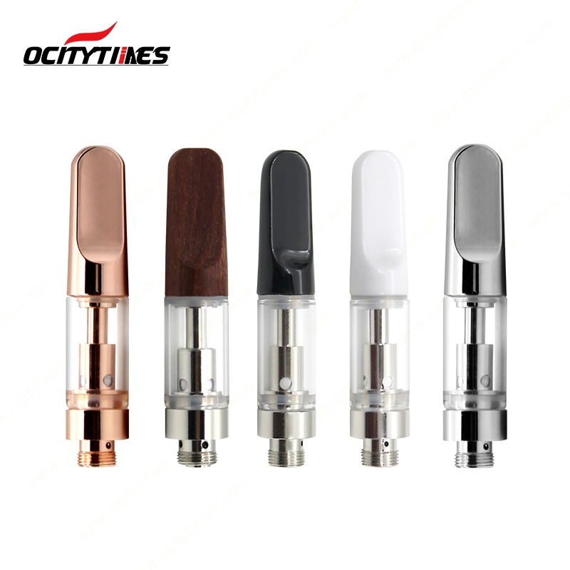 OcityTimes Metal VAPE cartucho de vidrio de aceite 510 tanque de vidrio de aceite Sin fugas