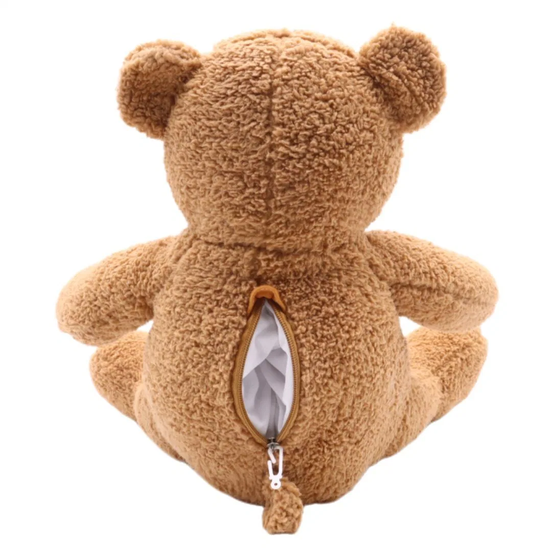 Wholesale/Supplier DIY Unstuff Toys Do It by Yourself Unstuffed 16" Brown Plush Sitting Teddy Bear Skin Soft Plush Animal Bear Skins