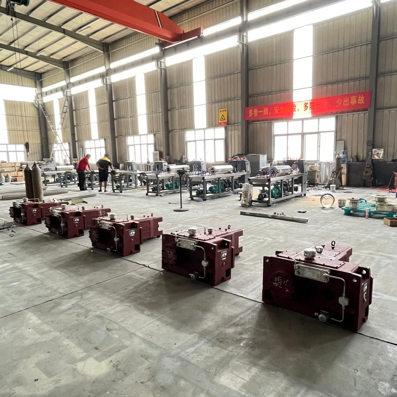 PE Carbon Spiral Reinforcing Pipe Equipment Plant Extruder Extrusion