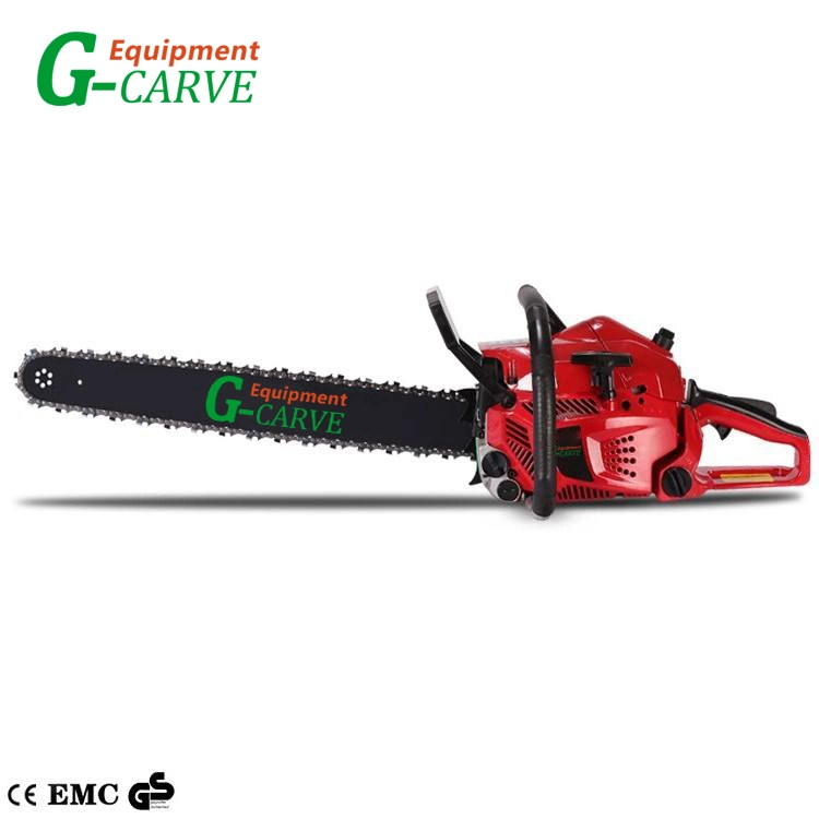 G-Carve 72cc 3.5kw Big Power 24 Inch Tree Cutting Motosserra Machinery Chainsaw
