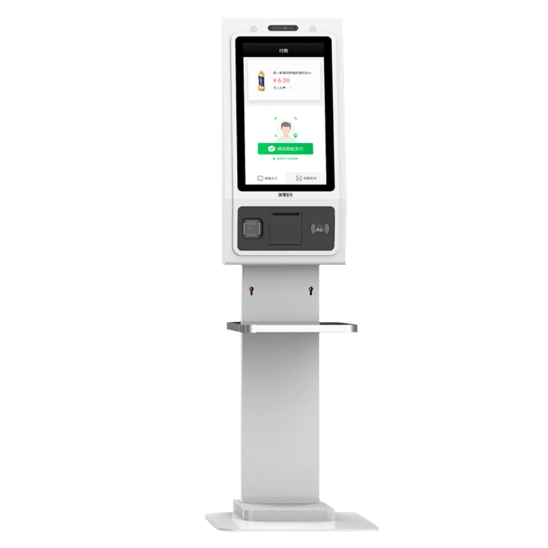 ODM Touchscreen Monitor LCD Vertikaler Bildschirm Kiosk für alle Ein Computer Terminal Digital NFC Reader Cashlesss Zahlungssystem