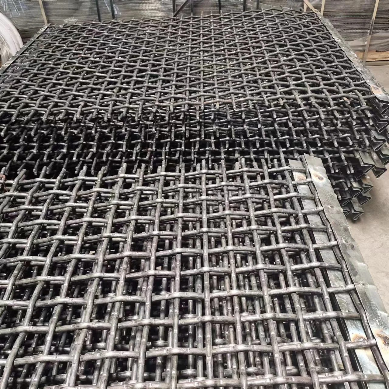 High quality/High cost performance  Crimped Sieving Wire Mesh Stone Crusher Mining Mesh with Competitive Price