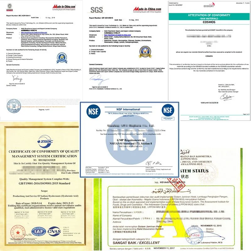 إمداد الجهة المصنعة L-Lysine Monoهيدروكلوريد / L-Lysine HCl CAS 657-27-2