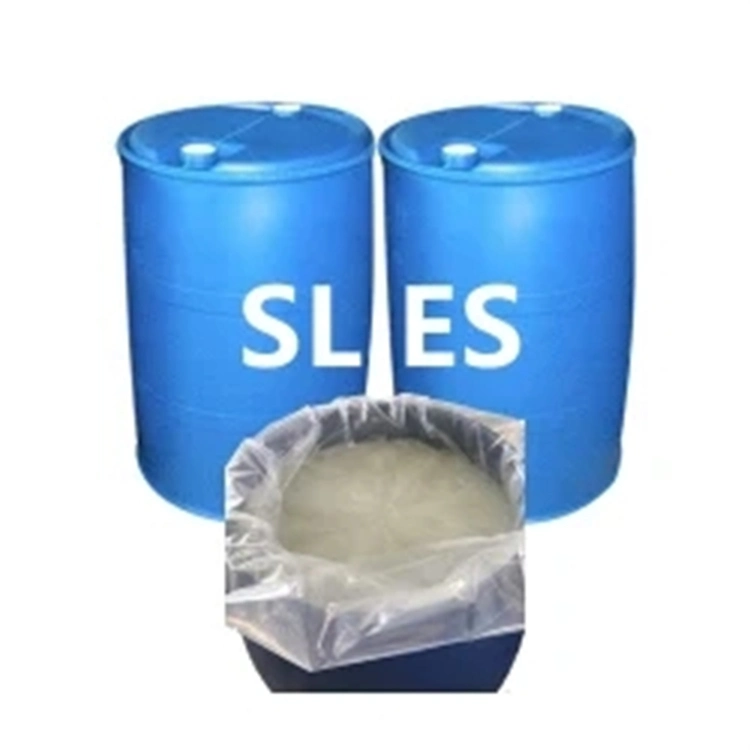 Surfactant Sodium Lauryl Ether Sulfate SLES 70% AES pour Shampooing SLES 70% CAS 68585-34-2 à vendre.
