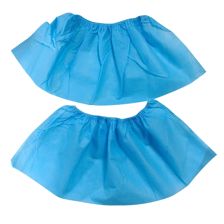 Hot Products Personal Protective Equipment Medical Suppliers SMS PP Nonwoven Non-Skid Shoe Cover Wholesale/Supplier Water Shoes Covers