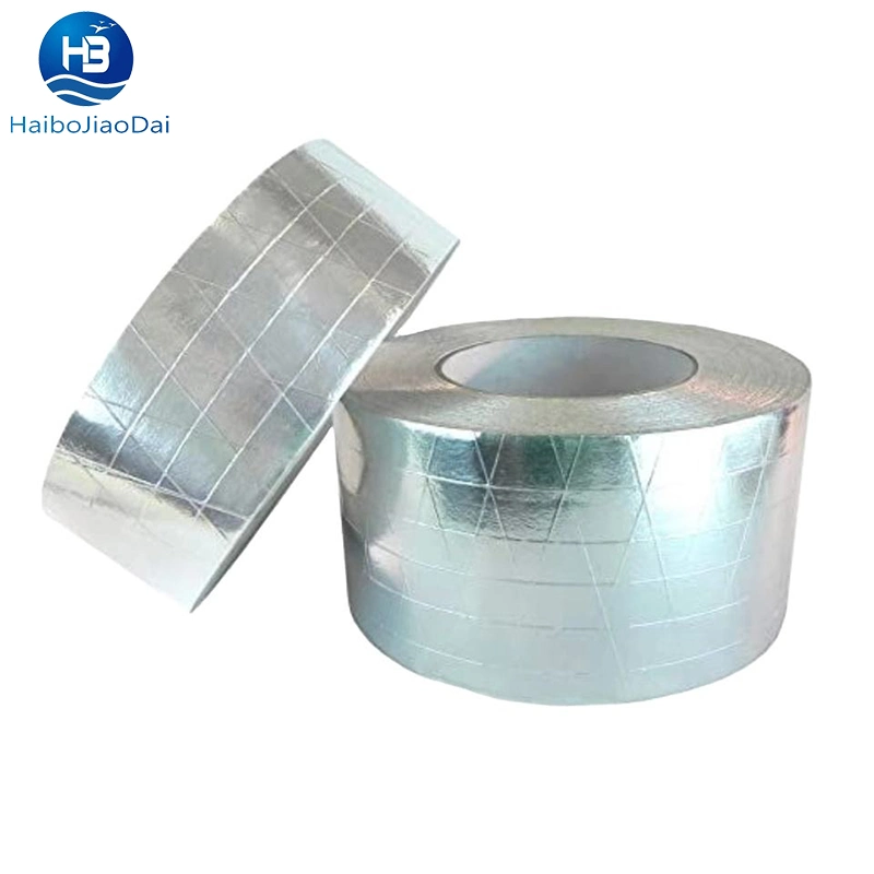 Aluminum Foil Glass Fiber Cloth Tape Moisture-Proof, Anti-Corrosion, High Temperature Resistant Glass Fiber Cloth Fireproof