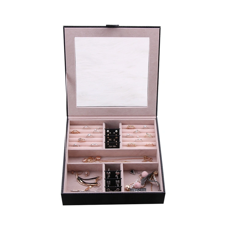 Direct Factory OEM Jewelry Boxes Ladies Square Gift Boxes From China