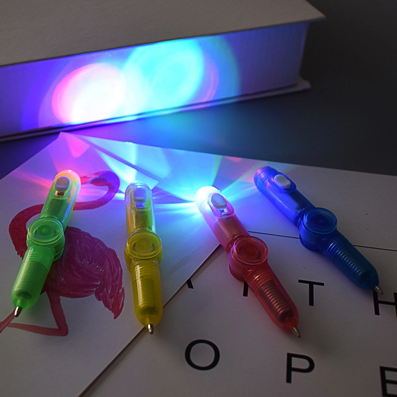 Wholesale Cheapest Kids Adult Creative Multifunction Magnetic Fidget Pen Anti Stress LED Light Top Spinner Pen Fidget Toys