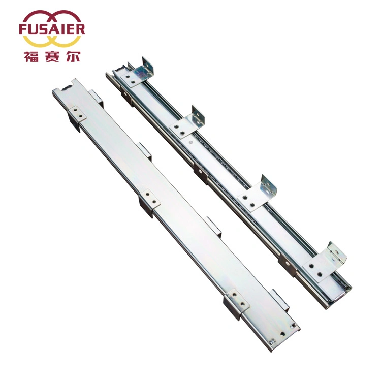 Shanghai Cold Rolled Steel 45mm Side Mount with Brackets Full Extension Ball Bearing Drawer Slides