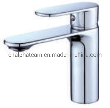 Hot Sale fashion Style Basin Faucet Brass Body Zinc Alloy Handle with Long Big Spout Chromed Basin Faucet Tap