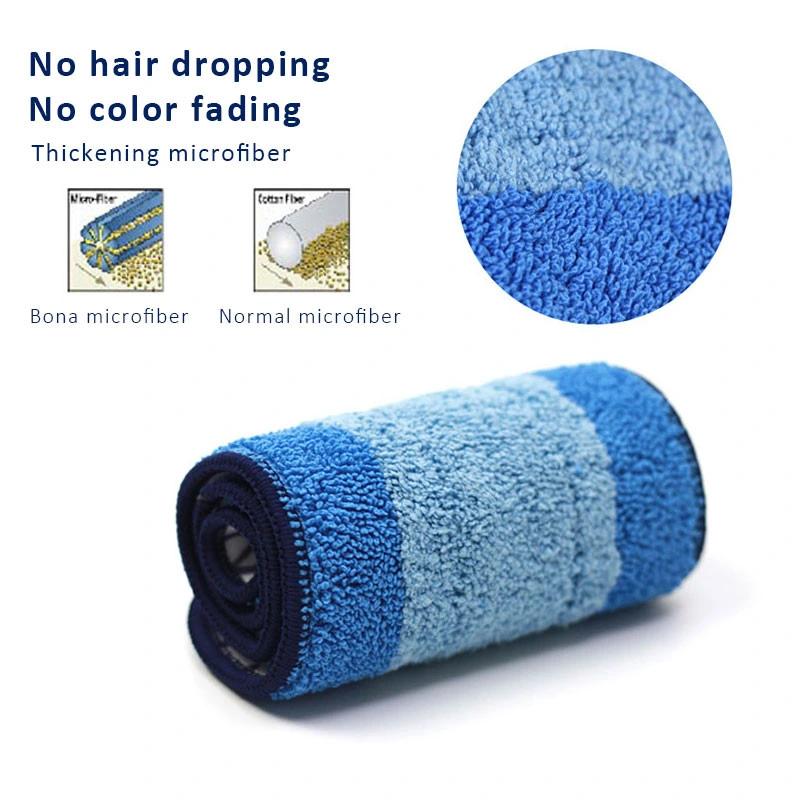 2023 Amazon Hot Selling Fit Bona Floor Cleaning Microfiber Flat Mop Pad