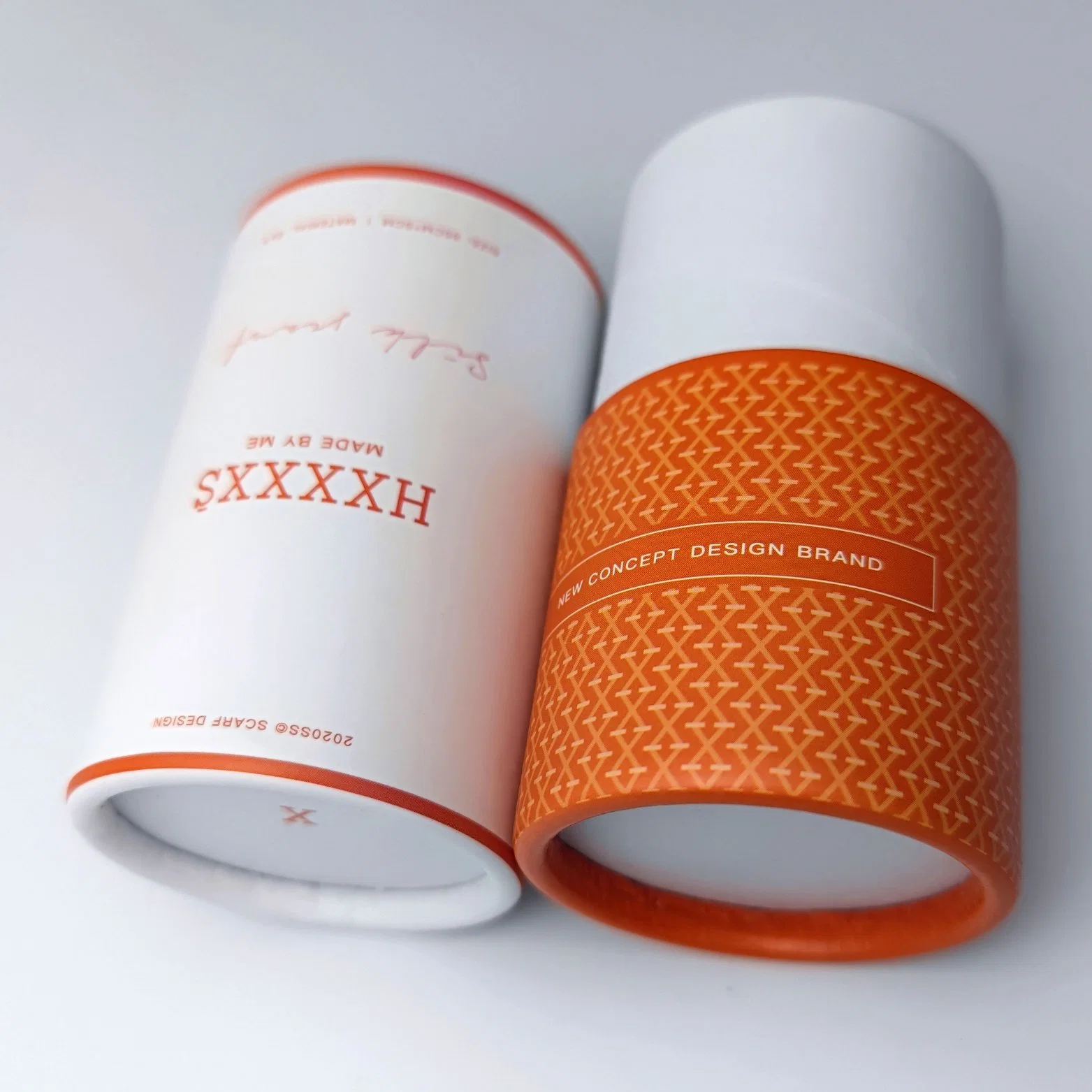 El cilindro de la Ronda de granola tubo de papel de la Ronda de embalaje Caja de regalo para el café en polvo de Setas