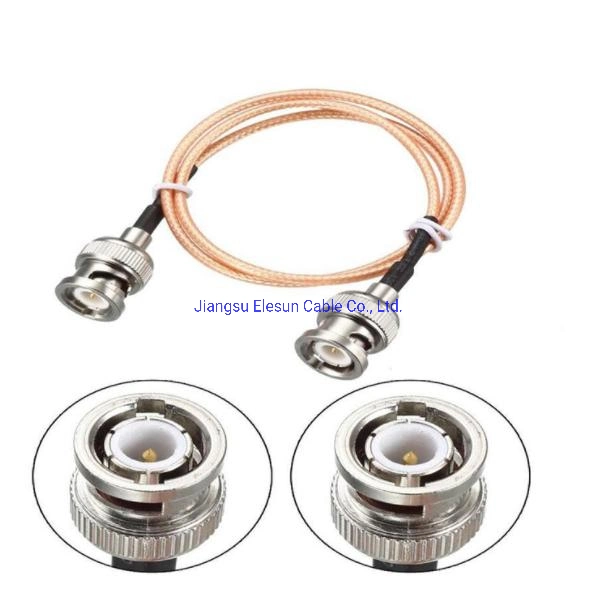 50ohm High Temperature Double Shield RF Coaxial Cable Rg393 Feeder Jumper Cable for Communication