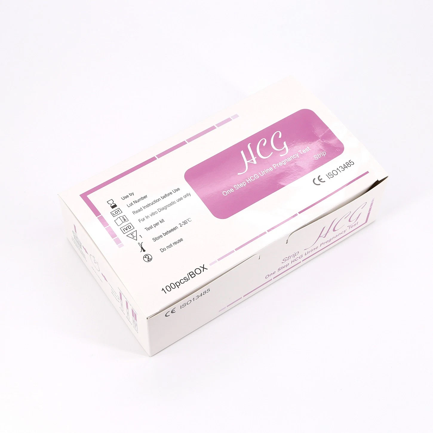 99.8% Accuracy Home Use Medical Urine/ Serum HCG Pregnancy Rapid Test Stripwith CE/ISO