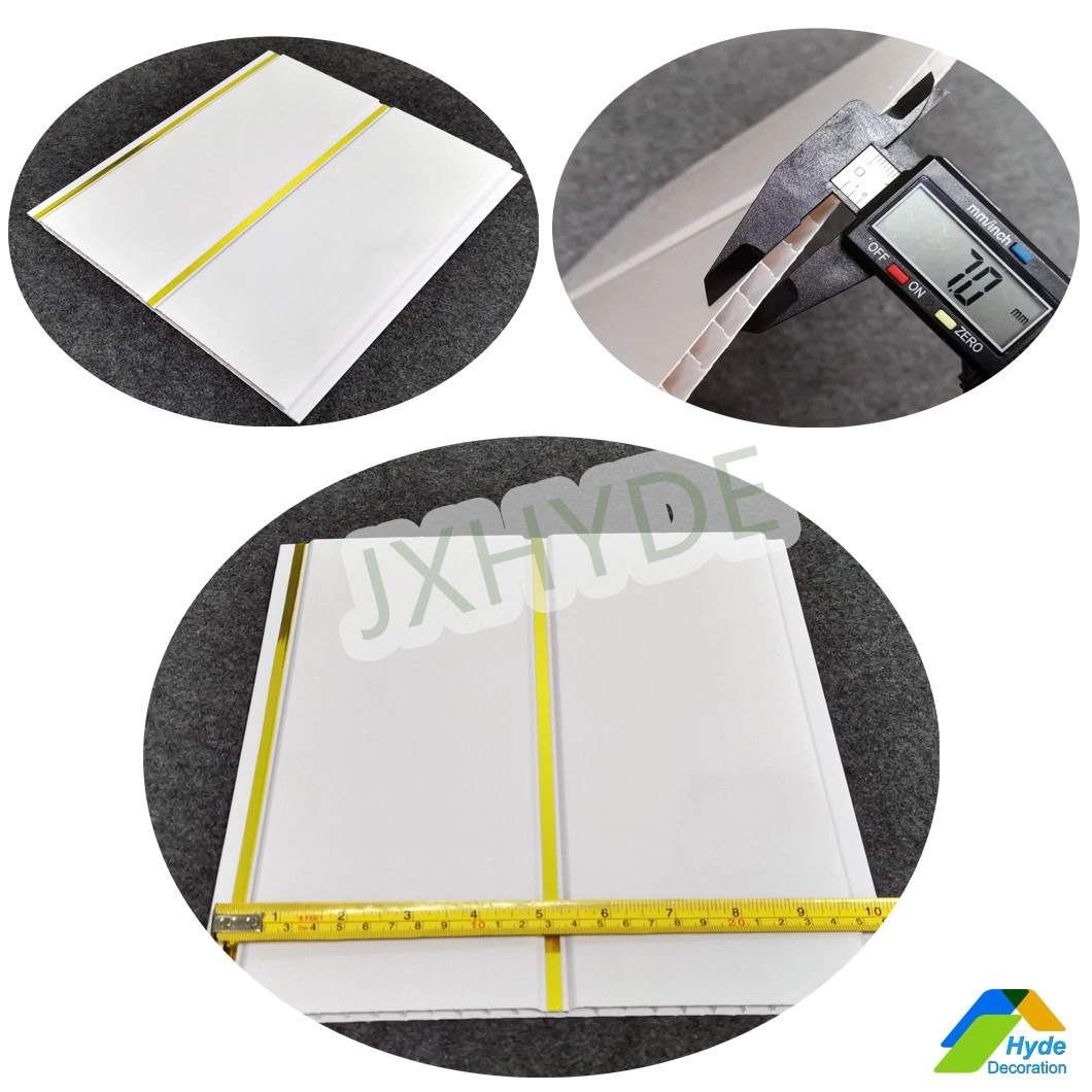 20cm White Middle Groove Surface PVC Ceiling Panel