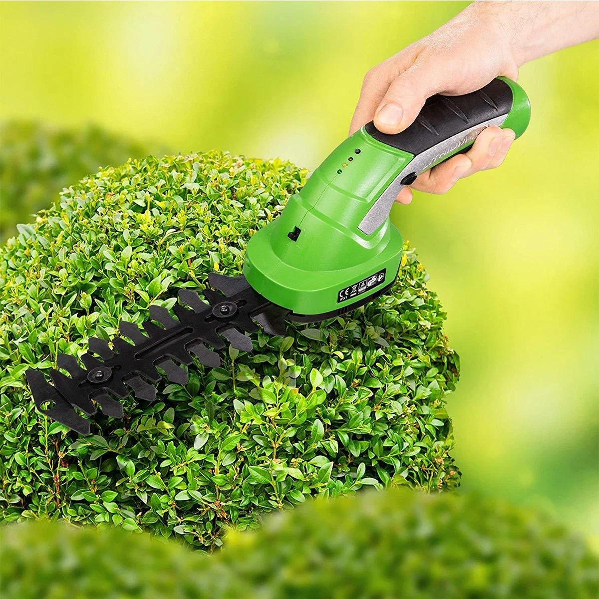 43cc Brush Cutter 2-in-1 Weed Eater Gas Straight Shaft Weed Trimmer 2-Cycle with U-Handle, for Small Grass Heavy Bush