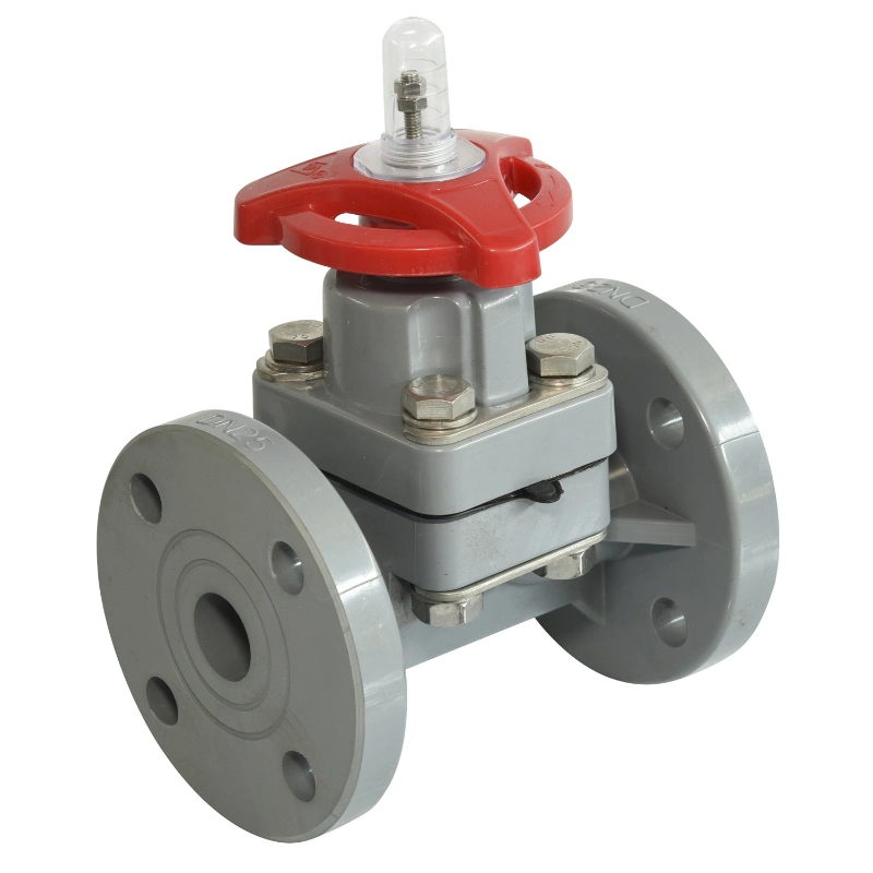 Plastic Diaphragm Valve/PVC Diaphragm Valve/PVDF Diaphragm Valve/Thermoplastic Diaphragm Valve