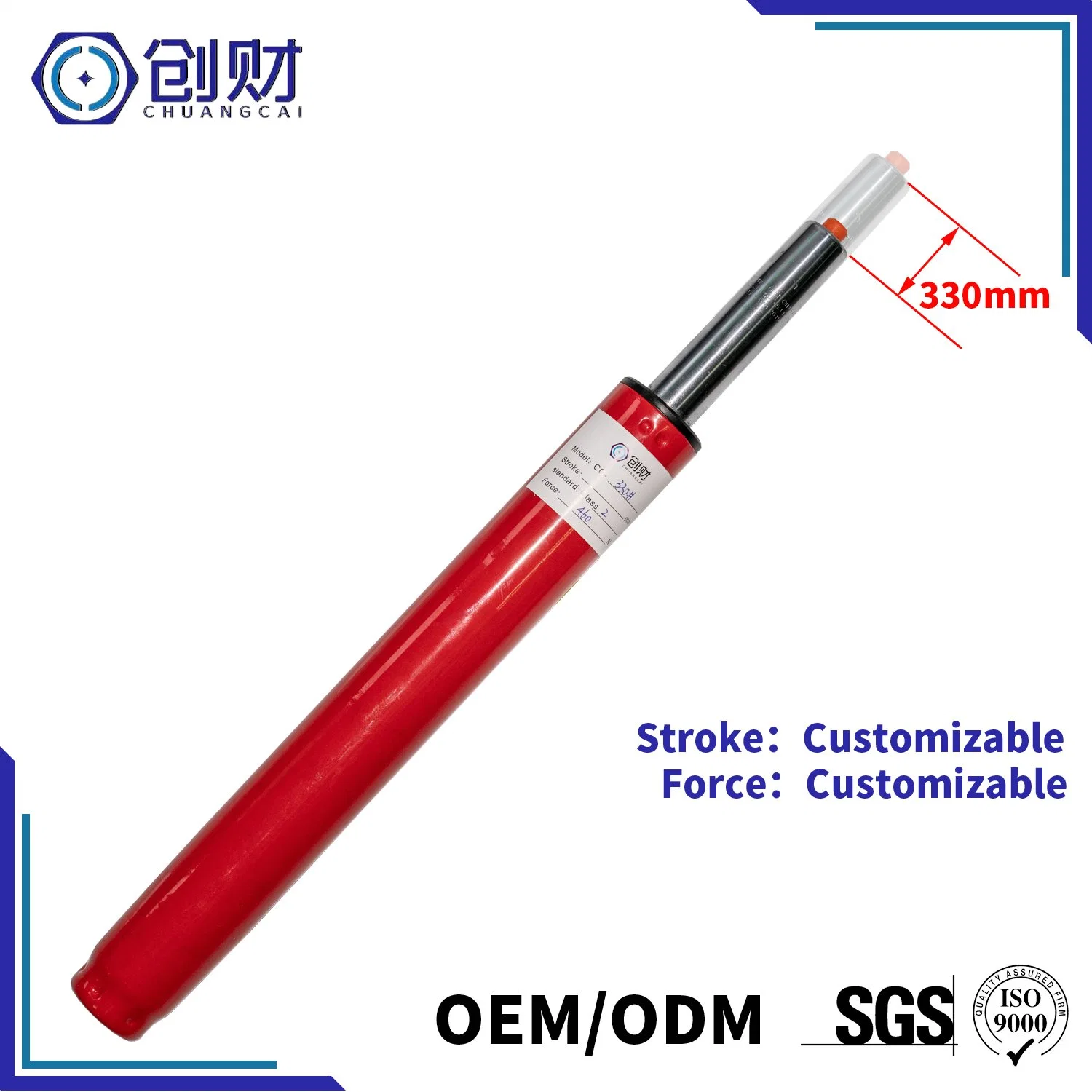 OEM&ODM Auto-Return Gas Spring for Bar Chair