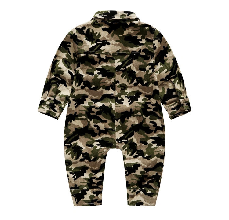 2019 Nouveau style body bébé Outwear d'enfants de 0 à 3 ans en pur coton Vêtements Vêtements de camouflage Costume d'escalade