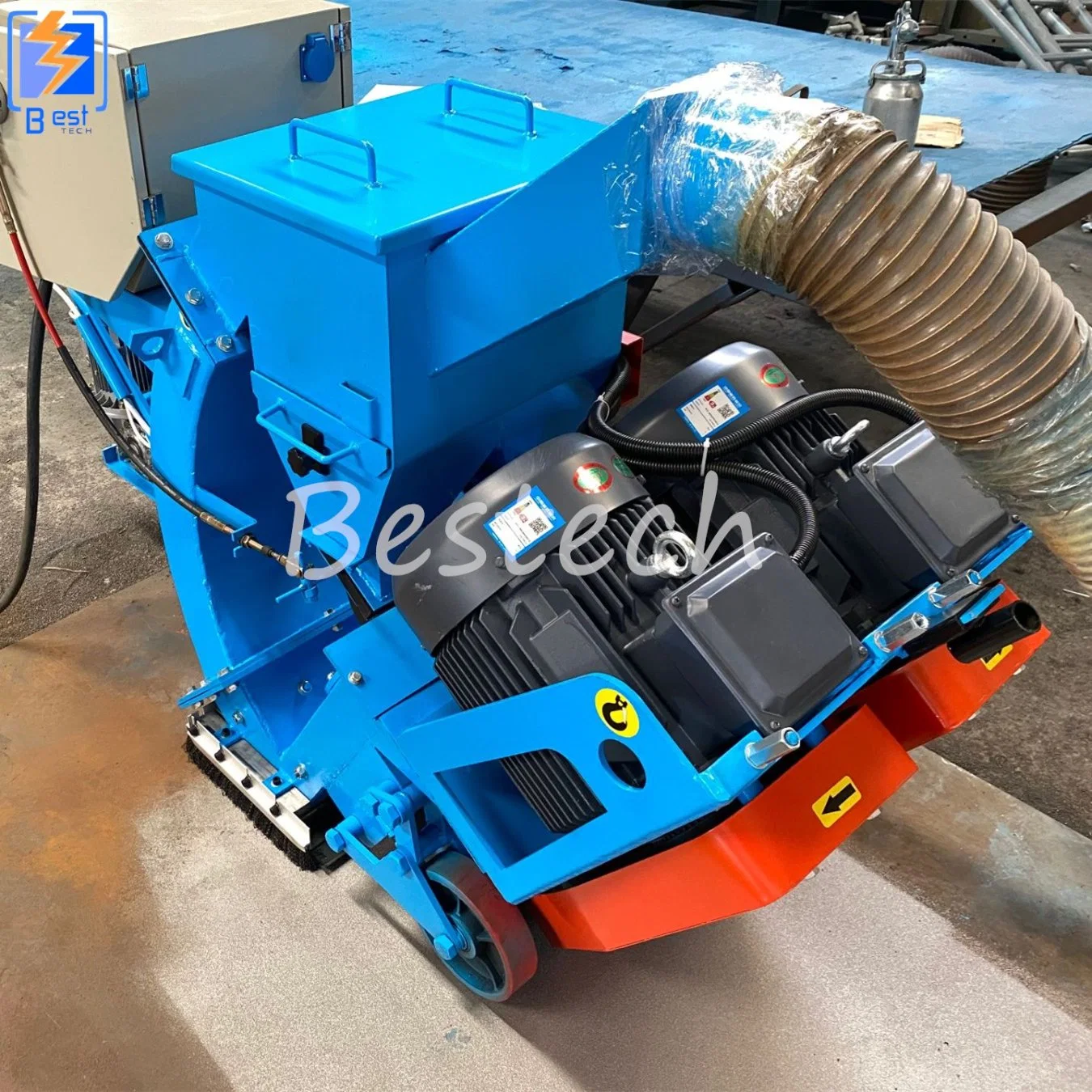 Ship Deck Rust Removal Shot Blasting Machine