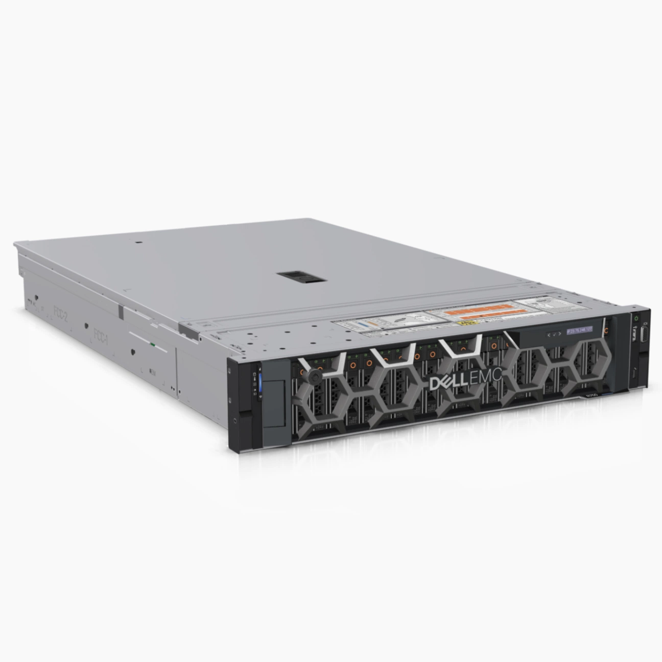 A DELL R750, rack 2U de nível corporativo EMC Storage Server Servidor Dell Poweredge R750