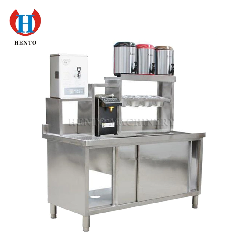 Commercial High quality/High cost performance Milk Tea Working Table / Stainless Steel Milk Table Processing Table / Milk Tea Workbench