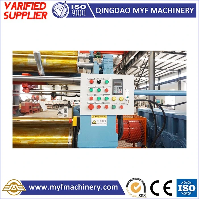 Roller Bearing Rubber Processing Open Mixing Mill Machine for Dock Fender Plant