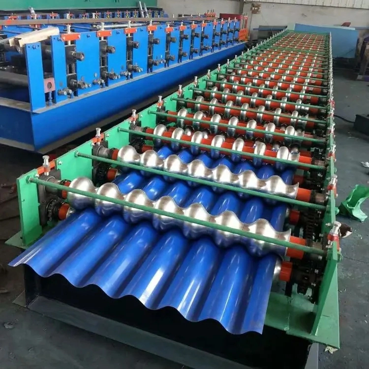 Kundenspezifische Roll Forming Maschine Galvanzierter Stahl C Z U Form Profil-Gebäude-Material-Herstellung-Maschinen PPGI Dachziegel-Pfette-Maschine