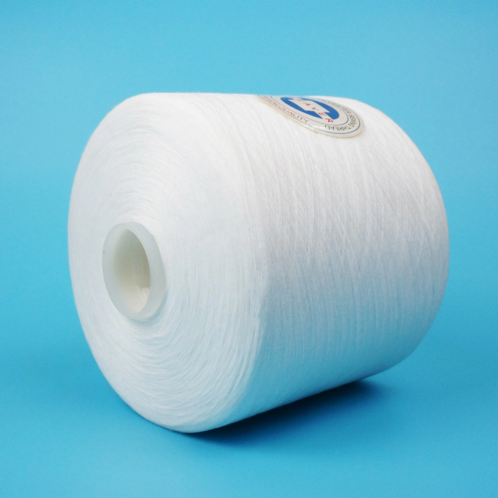 Bright Yizheng Fiber 42/2 100% Spun Polyester Yarn