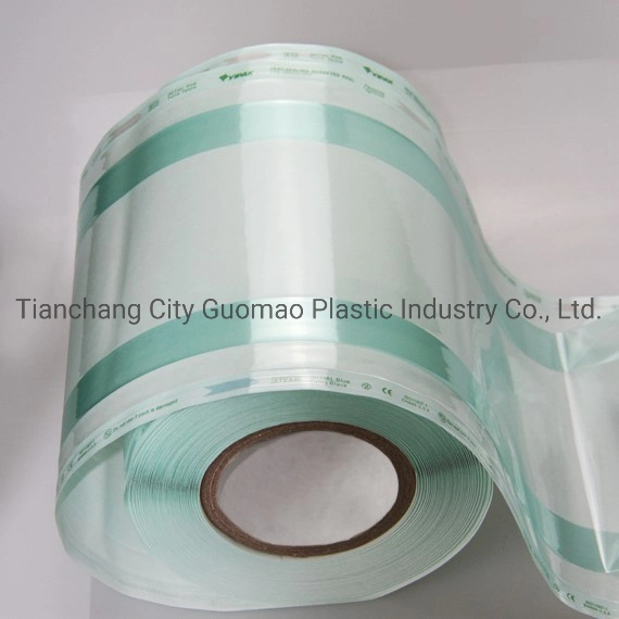 Disposable Medical Sterile Heat-Sealing Gusseted Pouch Reel Roll for Dental and Hospital