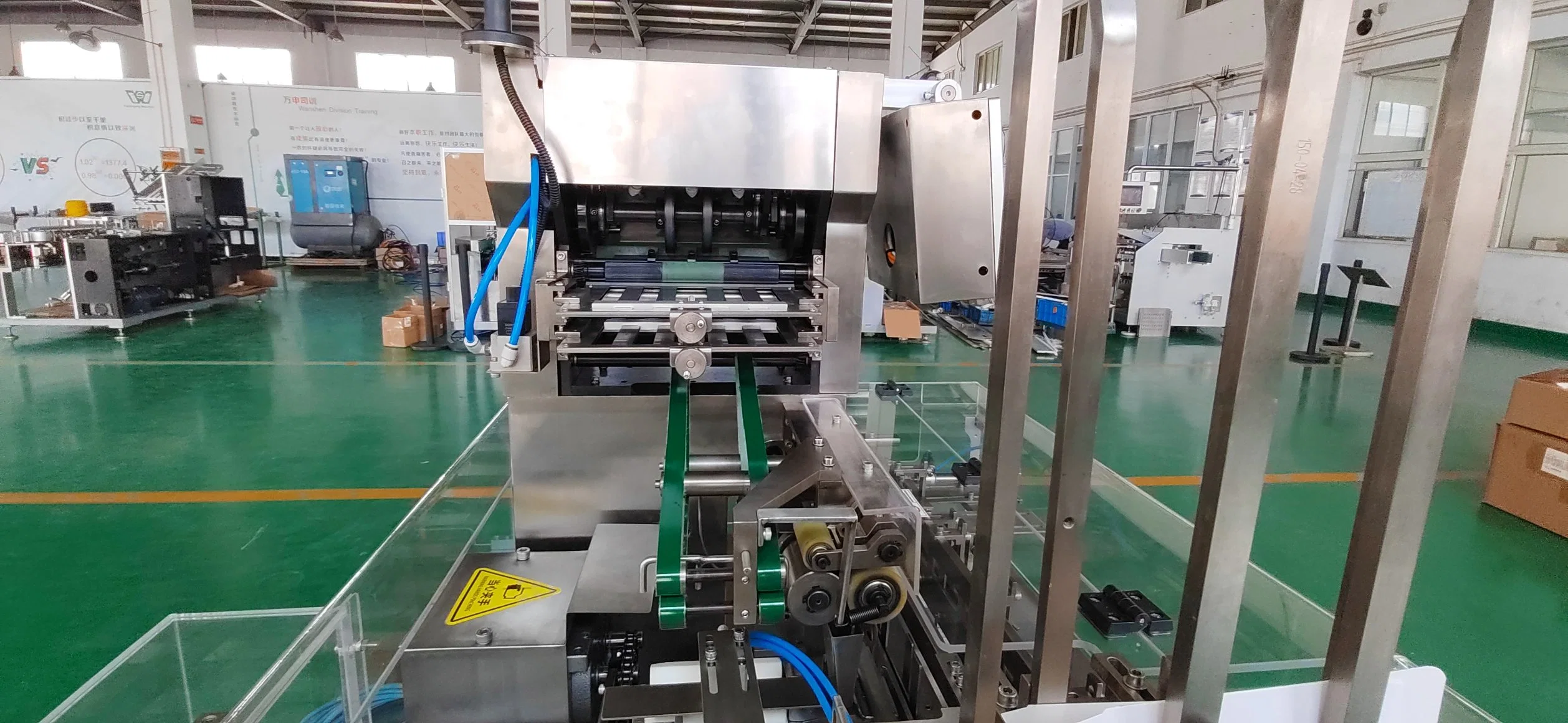 Automatic Paper Folder Cartoning Product Brochure Folding Machine