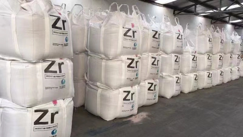 Refractory Materials 66.86% Zro2 Zircon Sand 19-30mesh, 30*-80mesh, 80-120mesh, 200mesh, 325mesh