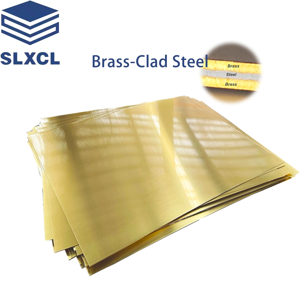 88-91% Brass Clad Stainless Steel Sheet Plate Commercial Strip