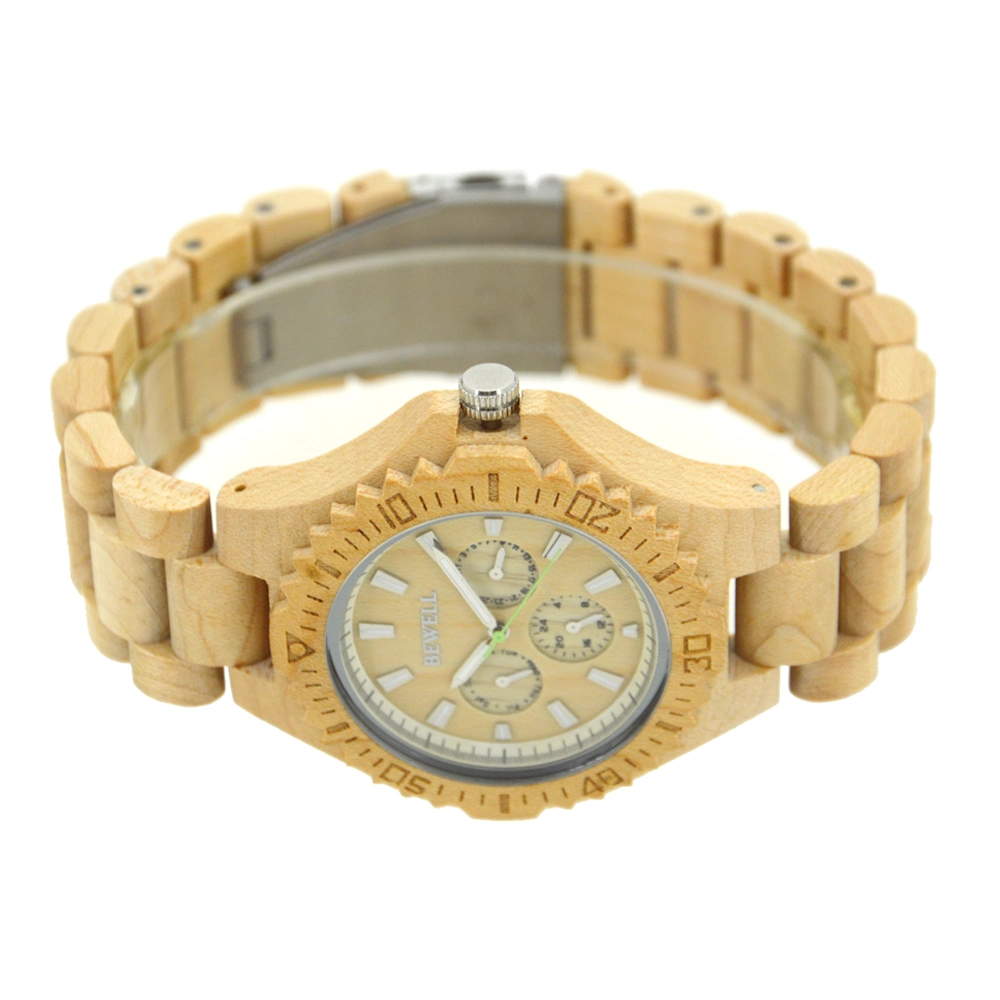 Wholesale/Supplier Quality Assurance Custom Men's and Women's Bamboo Wood Wrist Watches Manufacturer