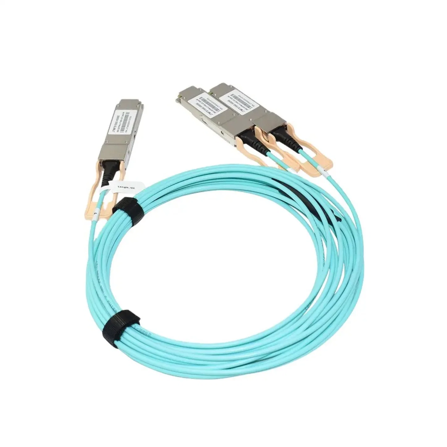 Qsfp56 200g a 2x100g Aoc100GB HDR Infiniband de dividir el Cable óptico de 5m de P2P56-200g-A5H-GC Compatible Mellanix 200g de cable de la AOC