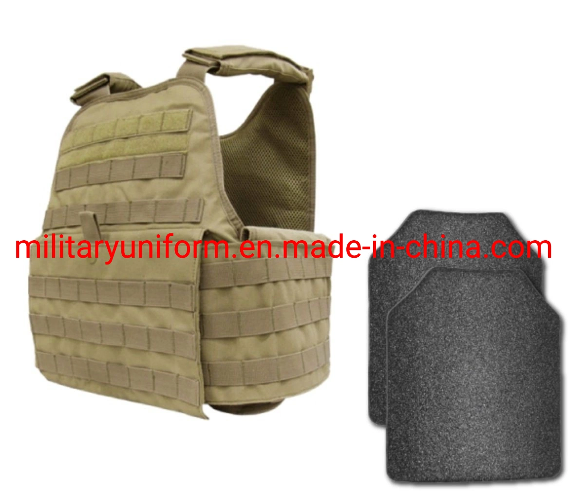 Ak47 7.62 5.56 Bulletproof Vest/PE Sic Al2O3/Bulletproof/Ceramic Body Armor Ballistic Plate