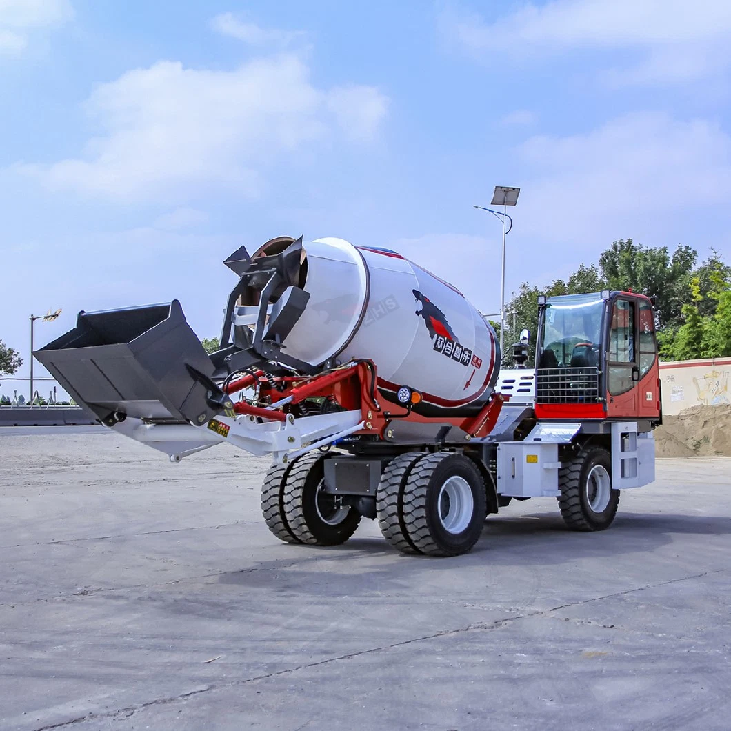 700L - 7500L Mini máquina de mezcla de cemento portátil camión Precio y Diesel/gasolina Industrial AutoLoading Mezclador de concreto