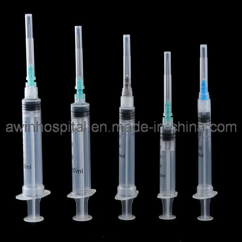 Consumíveis descartáveis para medicina fabricante de seringas eo Sterile CE ISO SGS
